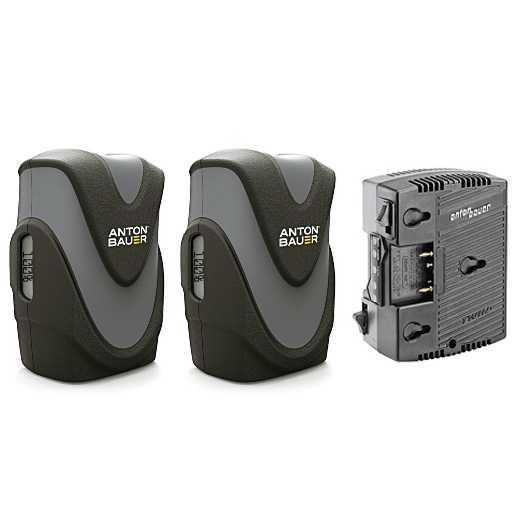 Anton Bauer Digital 190 Two Pack - V-mount