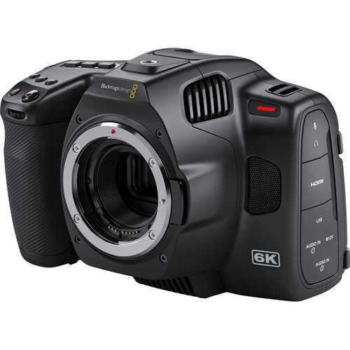 Blackmagic Pocket 6K Pro EF Cinema Camera Kit 