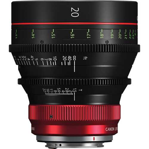 Canon CN-R 20mm T1.5 Cinema Prime Lens RF