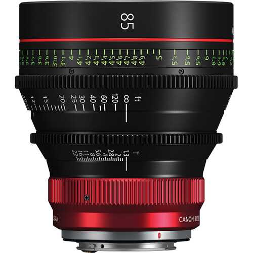 Canon CN-R 85mm T1.3 Cinema Prime Lens RF